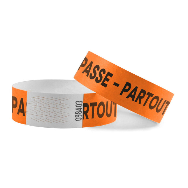 Passe-Partout Tyrex wristbands - 100 pcs