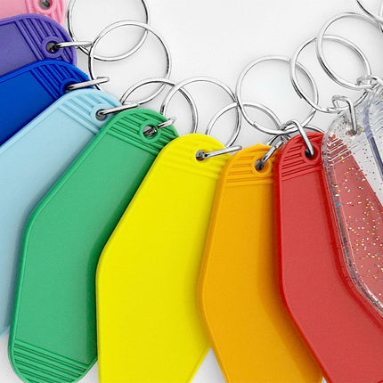 Llavero para hotel Hunter de plastico 88 x 45 mm - Por unidad