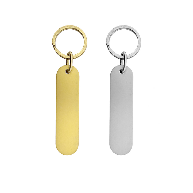 Blank Victor Label hotel keychain - 1 pc