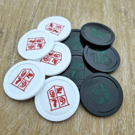 Fichas Personalizadas Impresas con foil Ø29mm - 1000 unidades