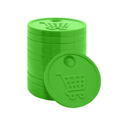 Fichas para el carrito de la compra €0,50 - 100 unidades