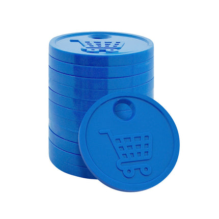 Fichas para el carrito de la compra €0,50 - 100 unidades