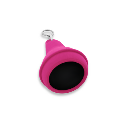 Llavero para hotel de plastico Mayfair Rosado 41x70 mm - Por unidad