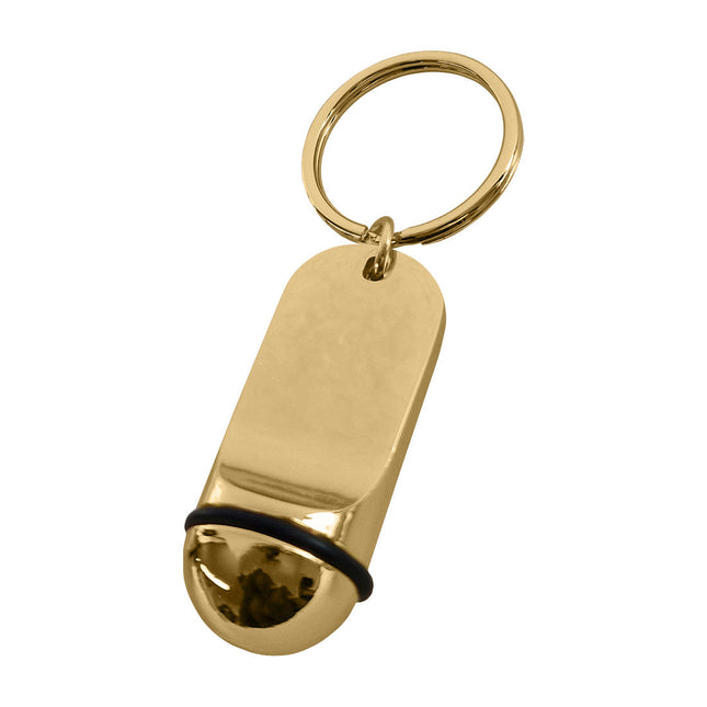 Llavero para hotel Petito dorado personalizable - por unindad