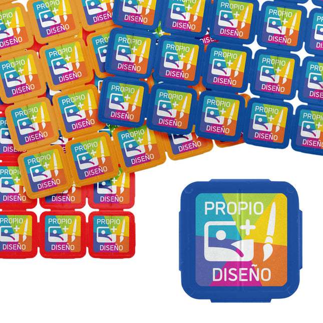 fichas para festivales almidon de patata impresa a todo color - 1000 unidades