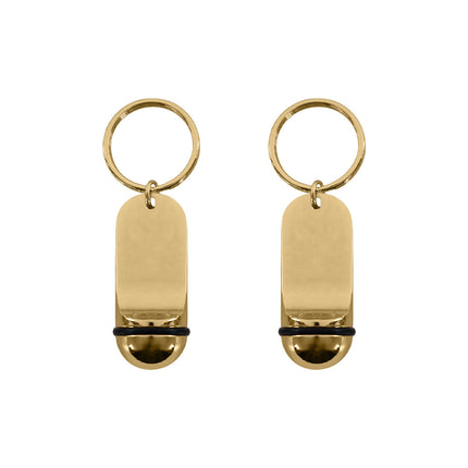 Llavero para hotel aluminio Petito 21x48 mm - Por unidad