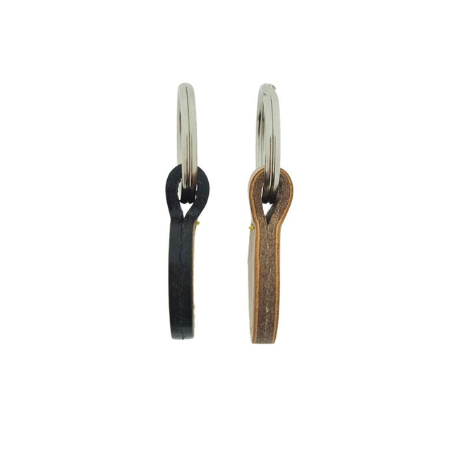 Llavero redondo de cuero Ø30 mm - Por unidad