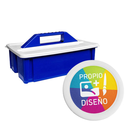Fichas Personalizadas con Caja de Almacenaje Ø28 mm  - 2000 unidades