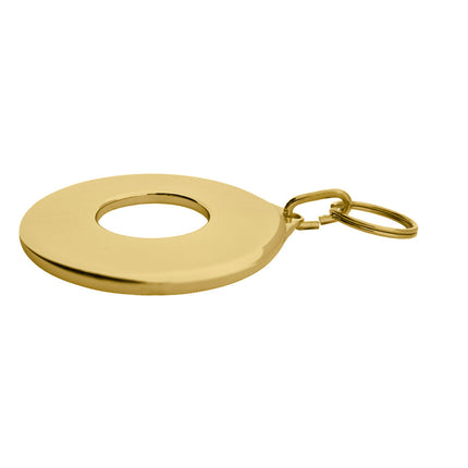 Llavero para hotel magic de laton Ø70 mm - Por unidad