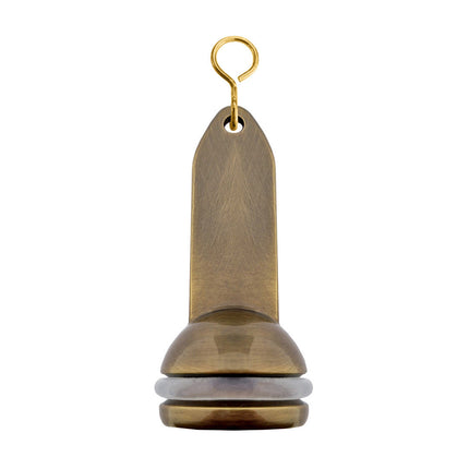 Llavero para hotel Empire de laton bruñido 40x90 mm - Por unidad