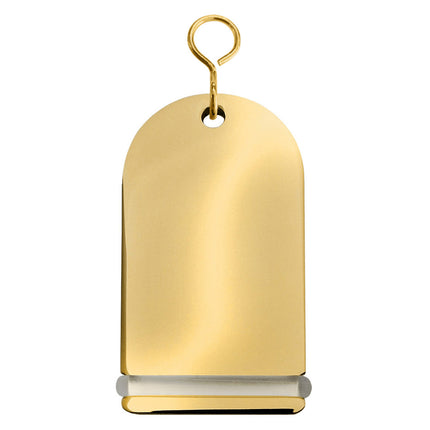 Llavero para hotel de laton Pigalle 85x45 mm  - Por unidad