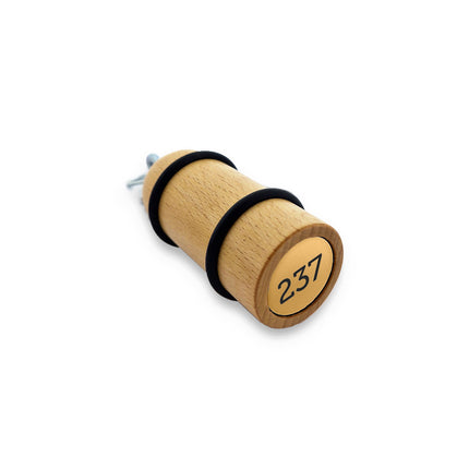 Llavero para hotel Prince George marrón Claro 90 x Ø33 mm - Por unidad