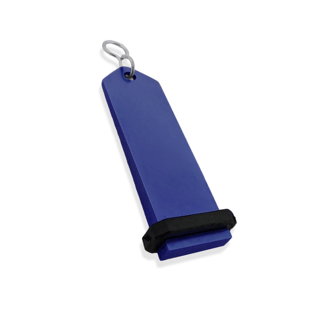 Llavero para hotel Bumerang personalizable Azul -Por unidad
