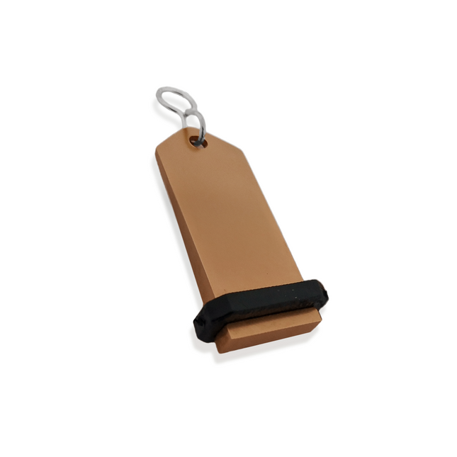 Llavero para hotel Midi Bumerang personalizable Bronce -Por unidad