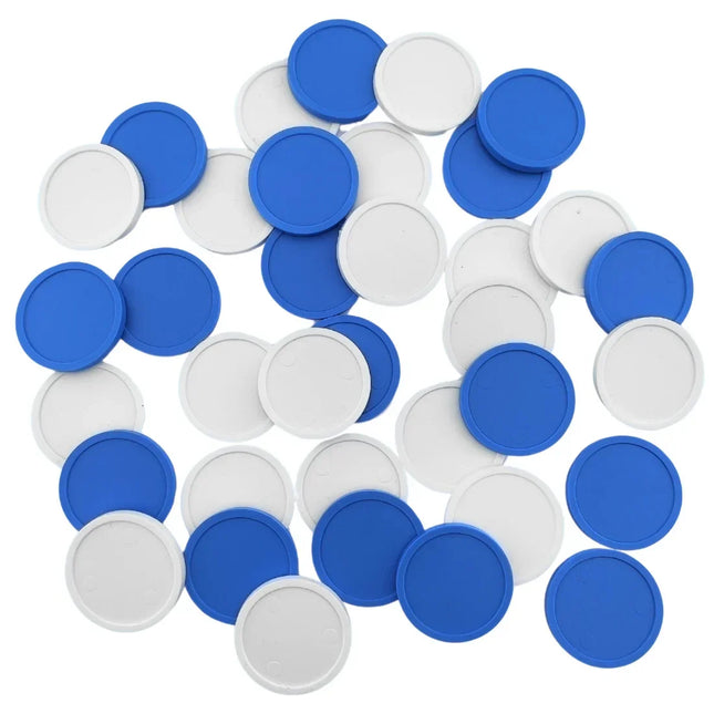 Fichas de plastico Ø24 mm - 100 unidades