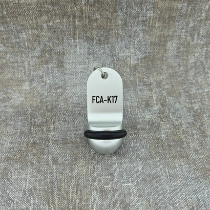 Llavero para hotel Mini Classic personalizable Plateado - Por unidad