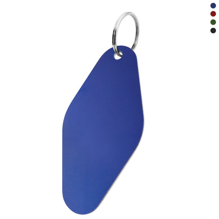 Llavero de aluminio 44x88,5mm forma rombo - Por unidad