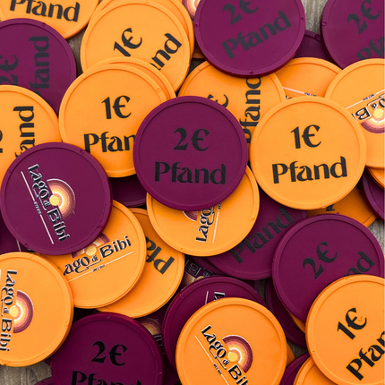 Fichas personalizable bio Ø29 mm - por 1000 unidades