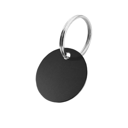 Llavero de aluminio anodizado redondo - Por unidad