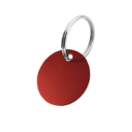 Llavero de aluminio anodizado redondo - Por unidad