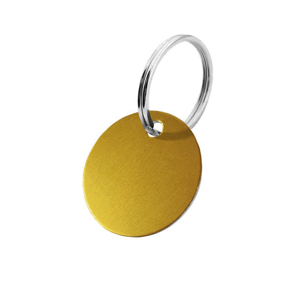 Llavero de aluminio anodizado redondo - Por unidad