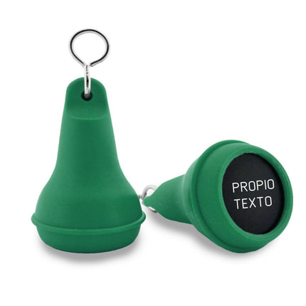 Llavero para hotel de plastico Mayfair Verde 41x70 mm - Por unidad