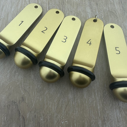 Llavero para hotel Big Classic personalizable Dorado - Por unidad