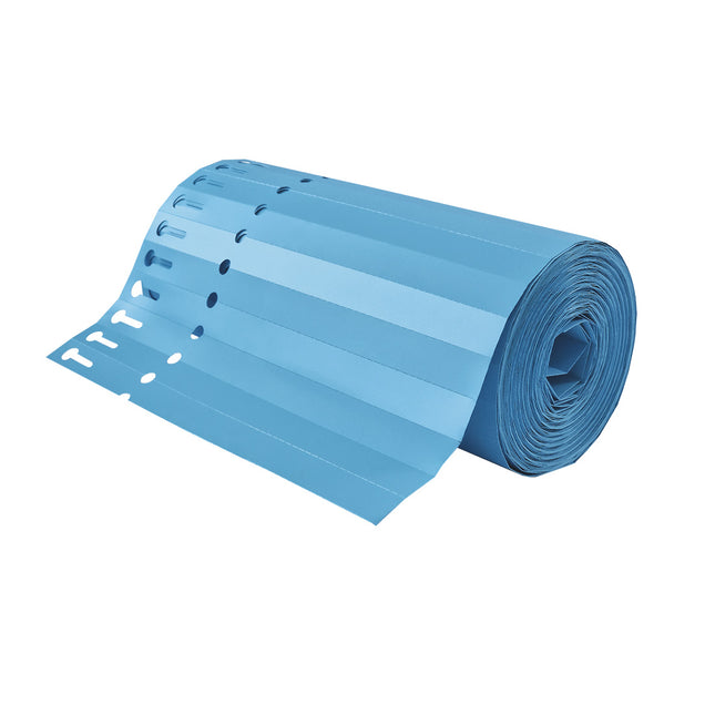 Loop-lock labels blue PVC 200x13mm
