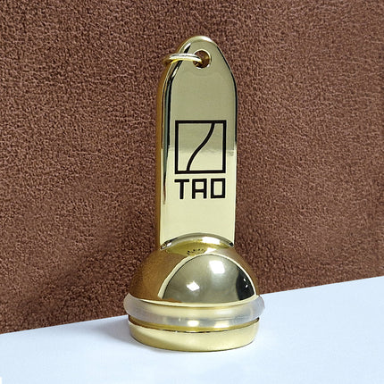 Llavero para hotel Capital de laton personalizable  90x40 mm - Por unidad