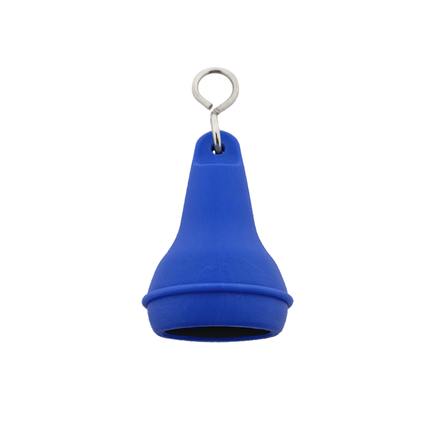 Llavero para hotel de plastico Mayfair Azul 41x70 mm - Por unidad