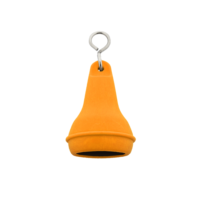Llavero para hotel de plastico Mayfair Naranja 41x70 mm - Por unidad