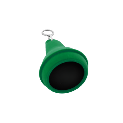Llavero para hotel de plastico Mayfair Verde 41x70 mm - Por unidad