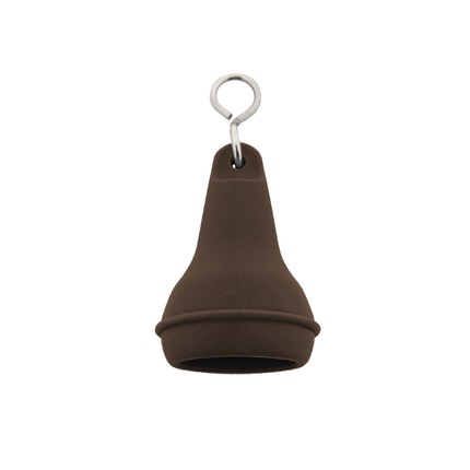 Llavero para hotel de plastico Mayfair Marron 41x70 mm - Por unidad