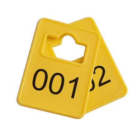 Fichas para guardarropa numerada Tiffany - 100 unidades