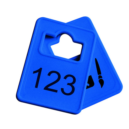 Fichas para guardarropa numerada Tiffany 36x50 mm personalizada - por unidad