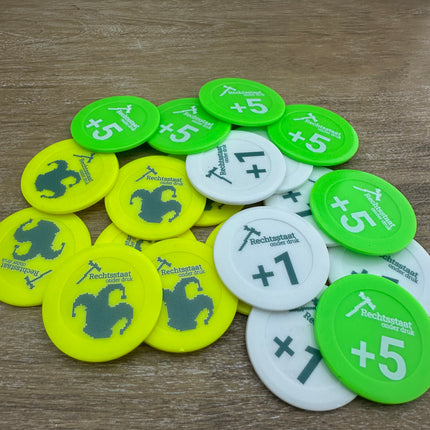Fichas de poker personalizadas  Ø40 mm - 100 unidades