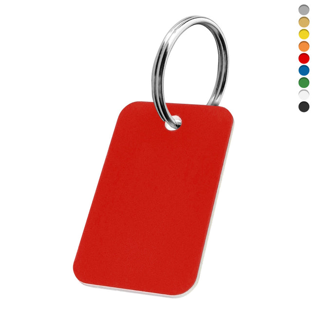 Llavero de acrilico rectangular - Por unidad