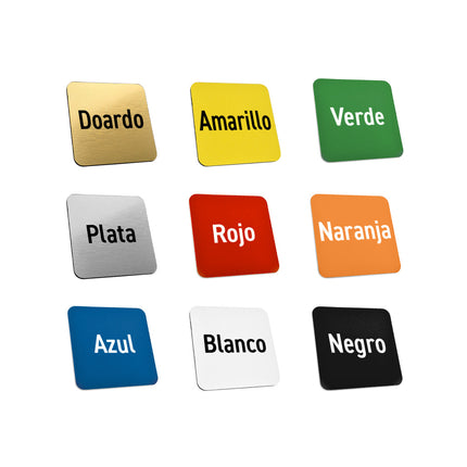 Llavero ovalado de acrilico con numeracion - Por unidad