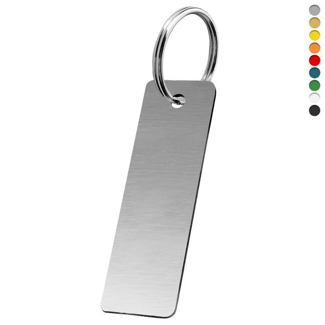 Llavero de acrilico rectangular - Por unidad