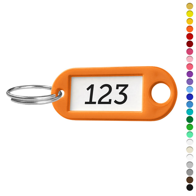 Etiquetas para llaves R5 numerado 55x22 mm - Por unidad