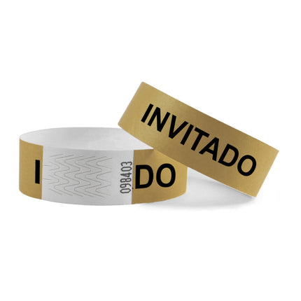 Pulseras de Tyrex INVITADO - 100 unidades