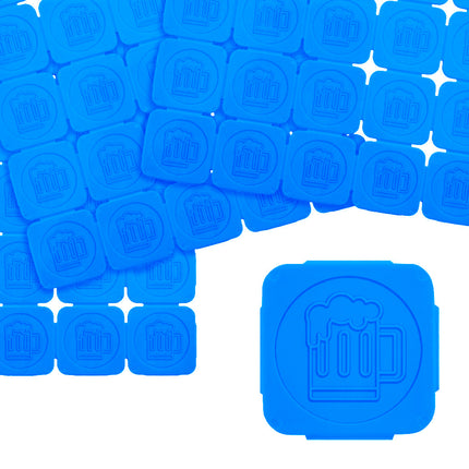 Fichas para festivales con relieve, jarra de cerbeza - 1000 unidades