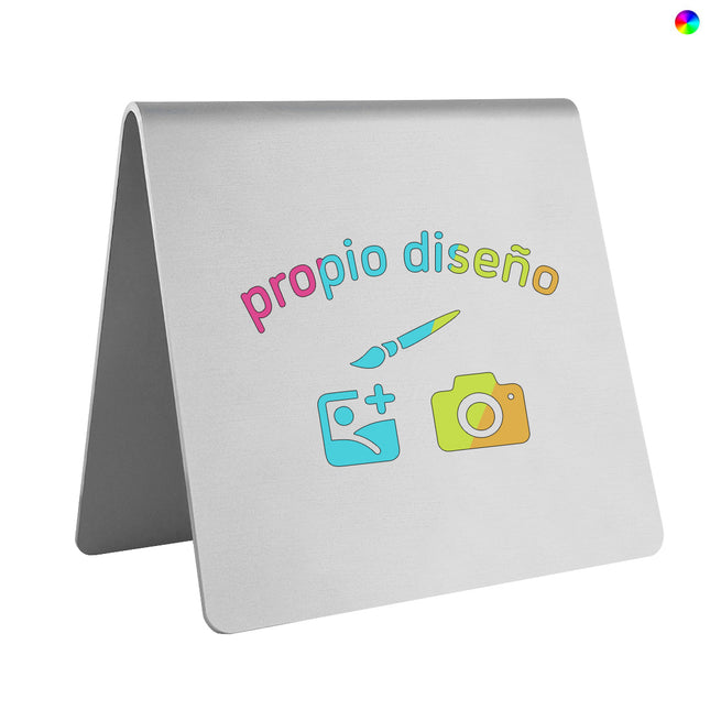 Custom aluminum table sign Joli - 1 pc