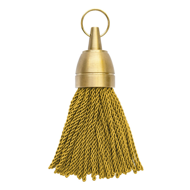 Llavero para hotel Philadelphia de laton con borlon dorado - Por unidad