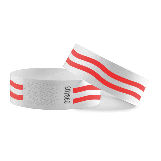 Pulseras de Tyrex bandera de Austria - 100 unidades