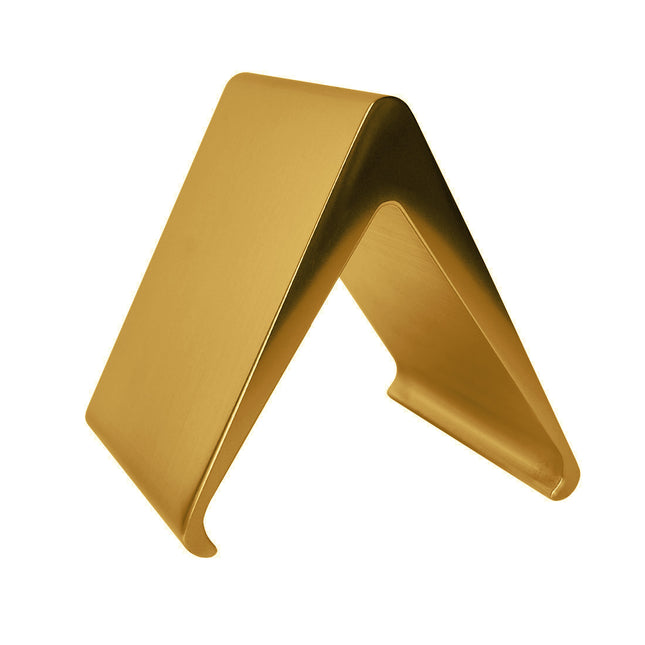 placa de mesa  dorado Elegant de aluminio - Por unidad