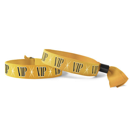 Pulseras de tela VIP - 100 unidades