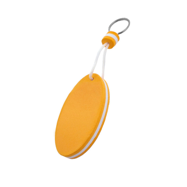 Llavero flotante naranja 50x90 mm - Por unidad