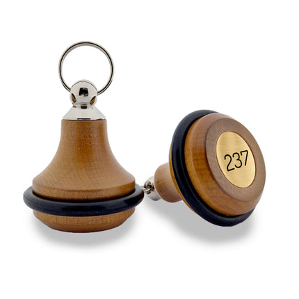 Llavero para hotel Belly Wood cerezo 65 x 38 mm - Por unidad