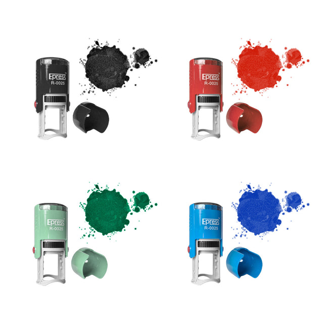 Sello personalizada Ø25 mm - Por unidad